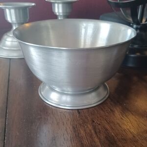 Vintage Pewter Bowl